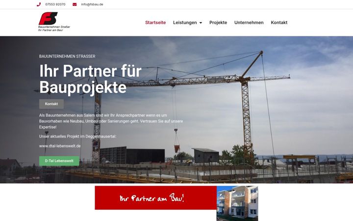 Screenshot of fsbau.de