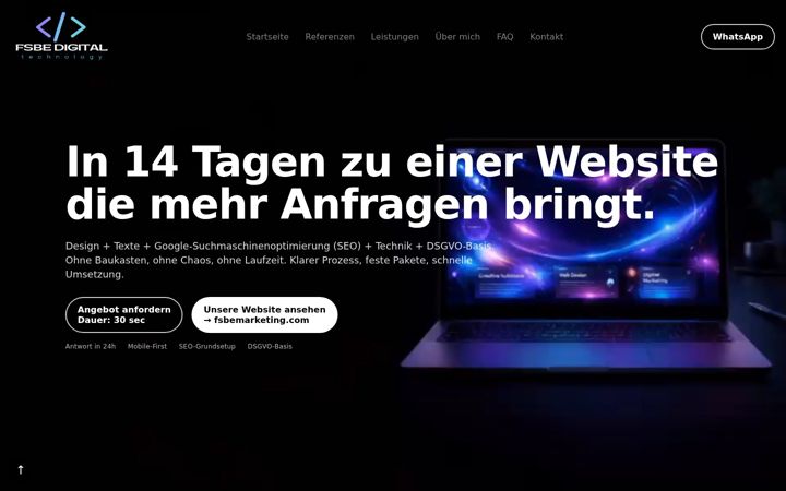 Screenshot van fsbe-digital.com
