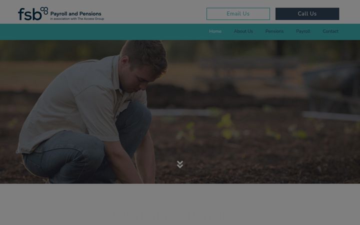 Screenshot of fsbpensionandpayroll.co.uk