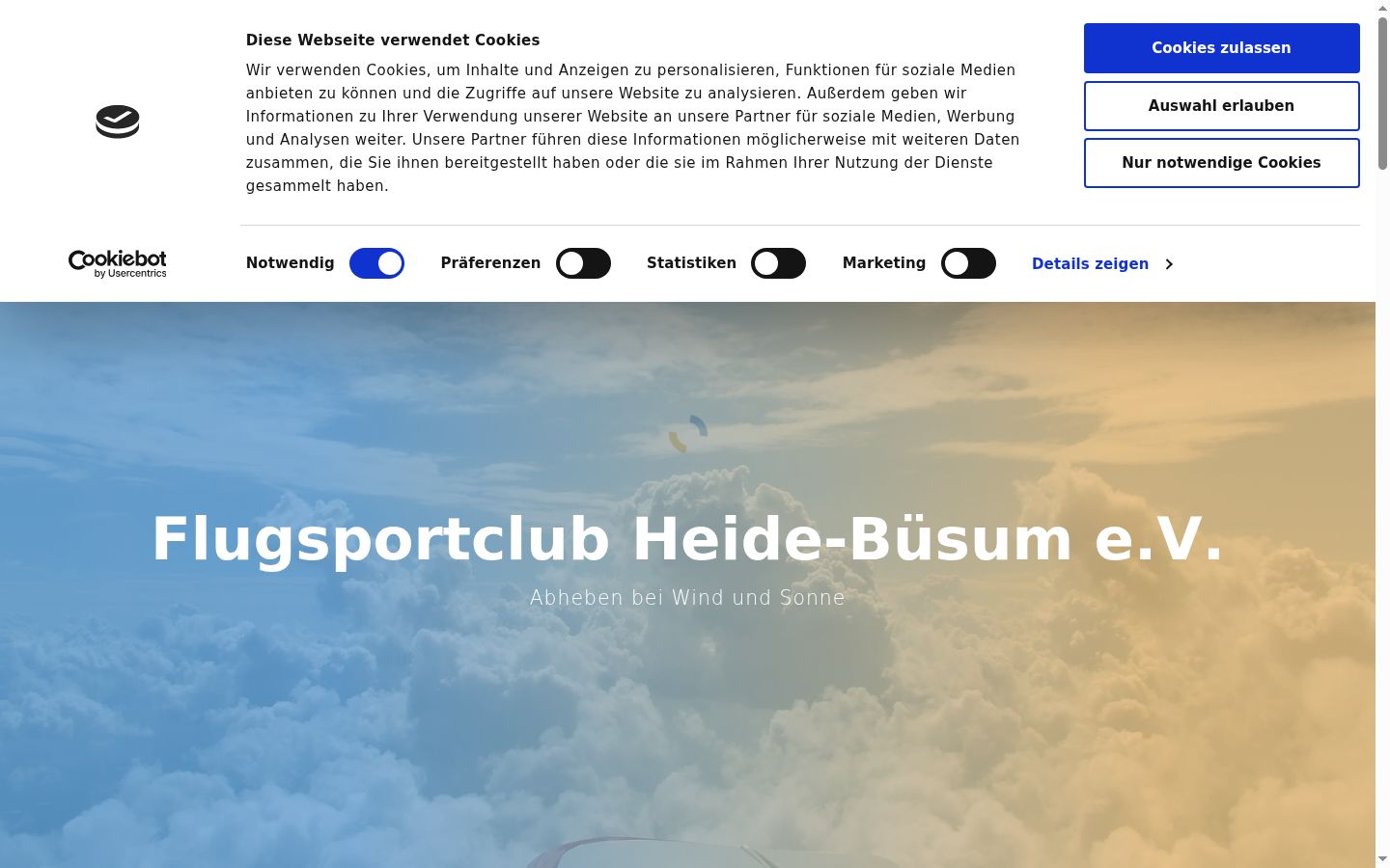 Sutikimo reklamjuostės, rodytos prieš bet kokią sąveiką, ekrano kopija