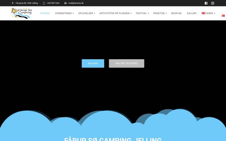 Screenshot of fscamp.dk