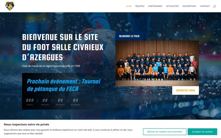 Screenshot of fscaweb.com