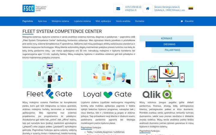 Screenshot of fscc.lt