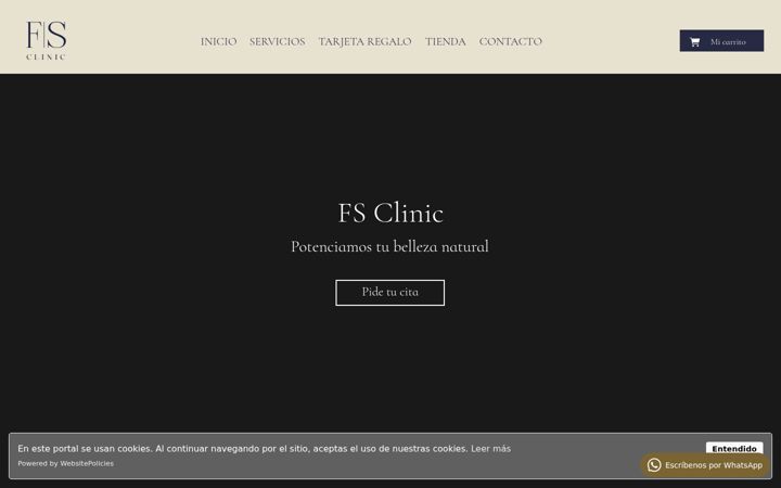 Ekrānuzņēmums no fsclinic.es
