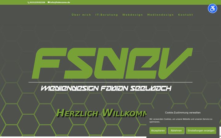 Ekraanipilt saidist fsdevzone.de