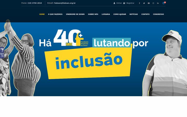 Snimka zaslona za fsdown.org.br