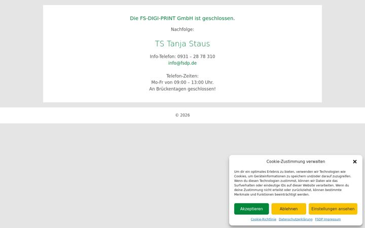 Screenshot of fsdp.de