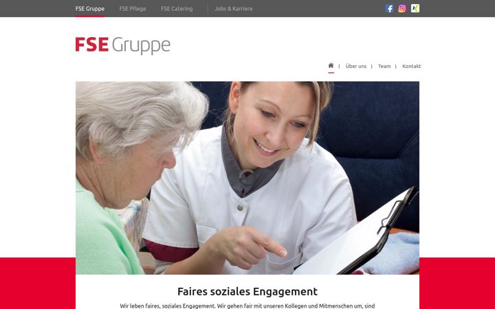 Screenshot of fse-gruppe.com