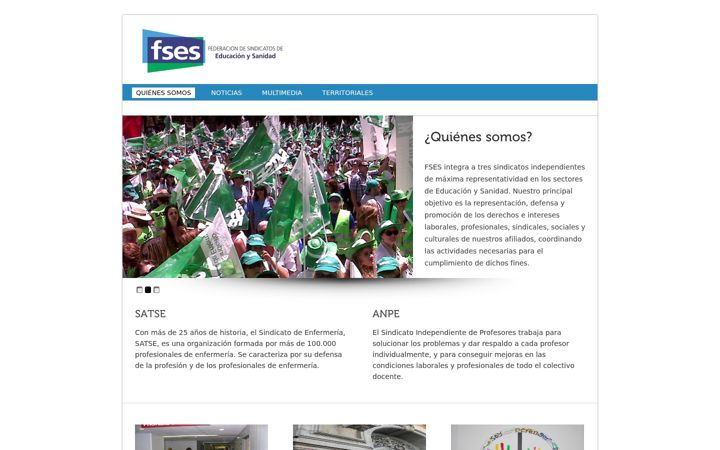 Screenshot of fses.es