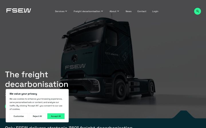 Screenshot of fsew.com