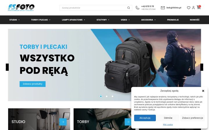 Screenshot of fsfoto.pl