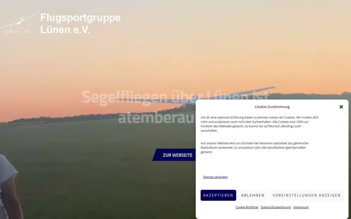 Ekraanipilt saidist fsg-luenen.de