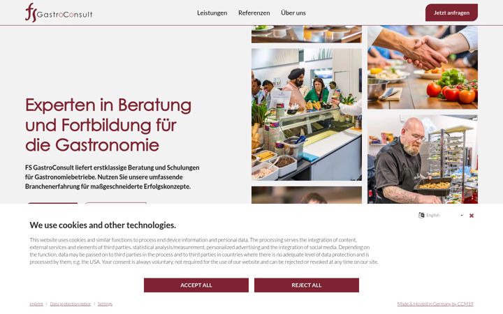 Ekraanipilt saidist fsgastroconsult.de