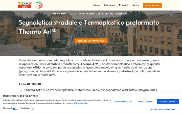 Screenshot of fsgenerali.com