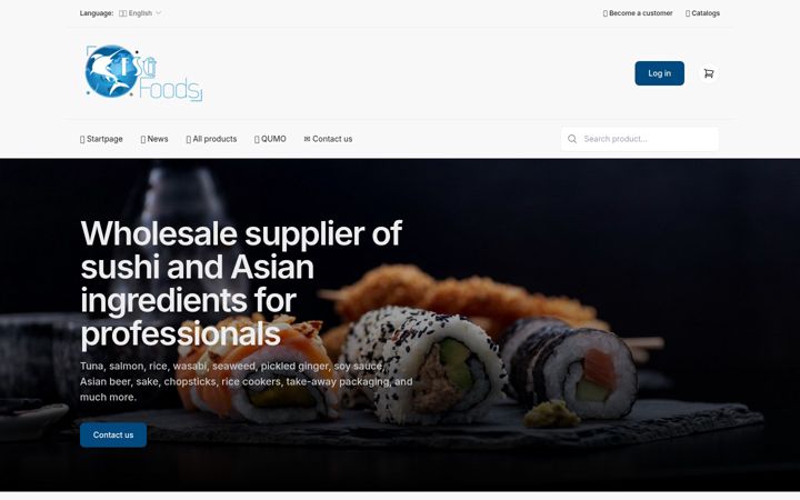 Screenshot of fsgfoods.dk