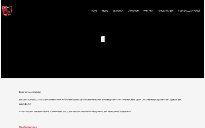 Screenshot of fsgwettenberg.de