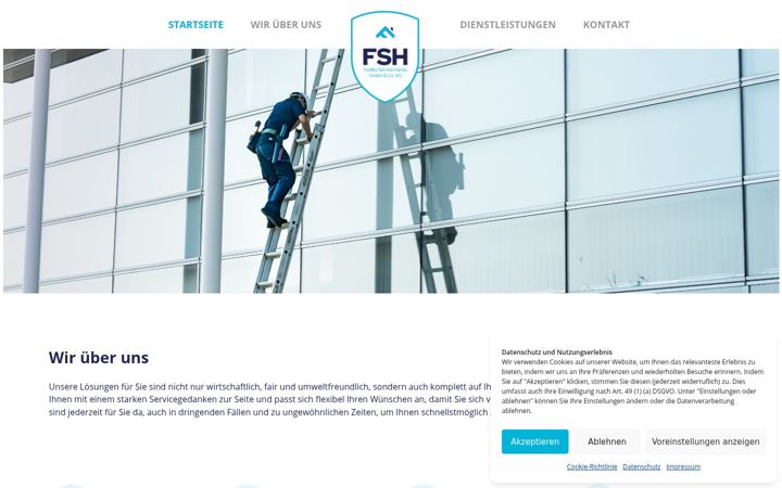 Screenshot of fsh-hanau.de