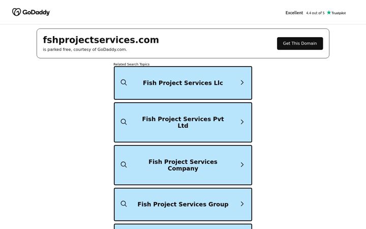 Screenshot of fshprojectservices.com