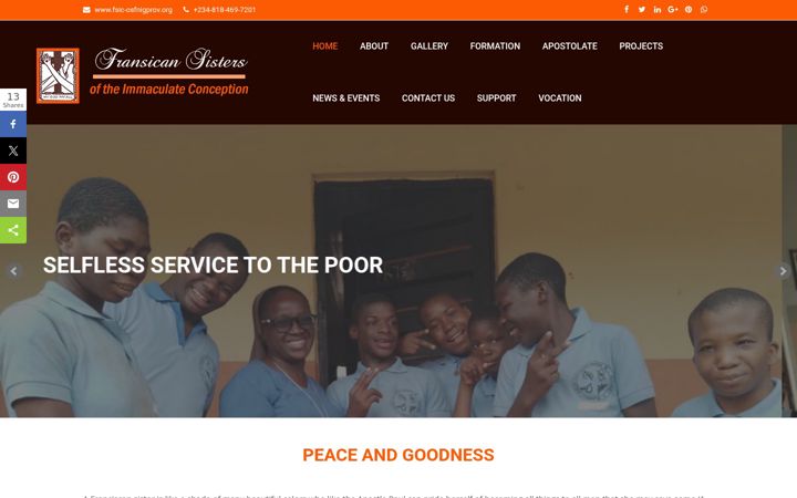Screenshot of fsic-osfnigprov.org