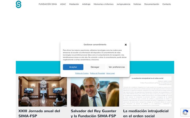 Screenshot of fsima.es