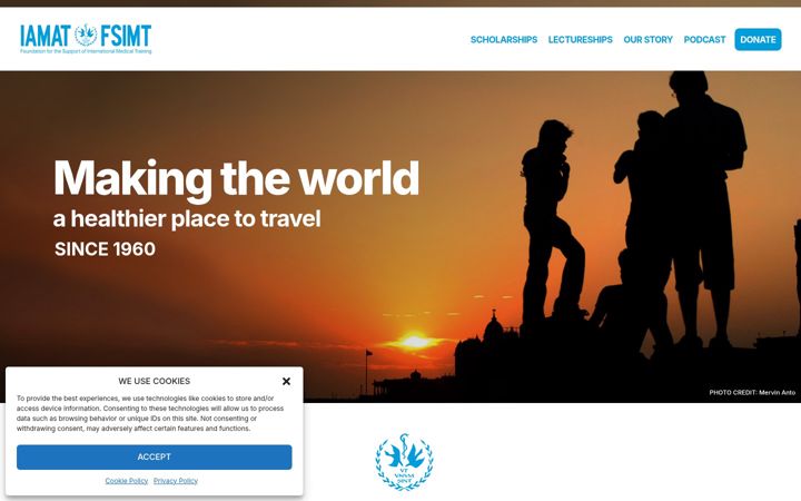 Screenshot of fsimt.foundation