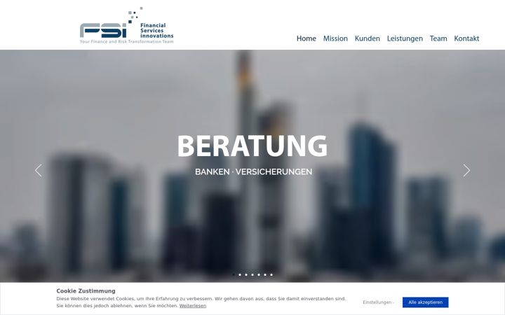 Screenshot of fsinnovations.de