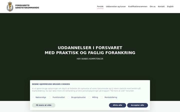 Screenshot of fsk-css.dk