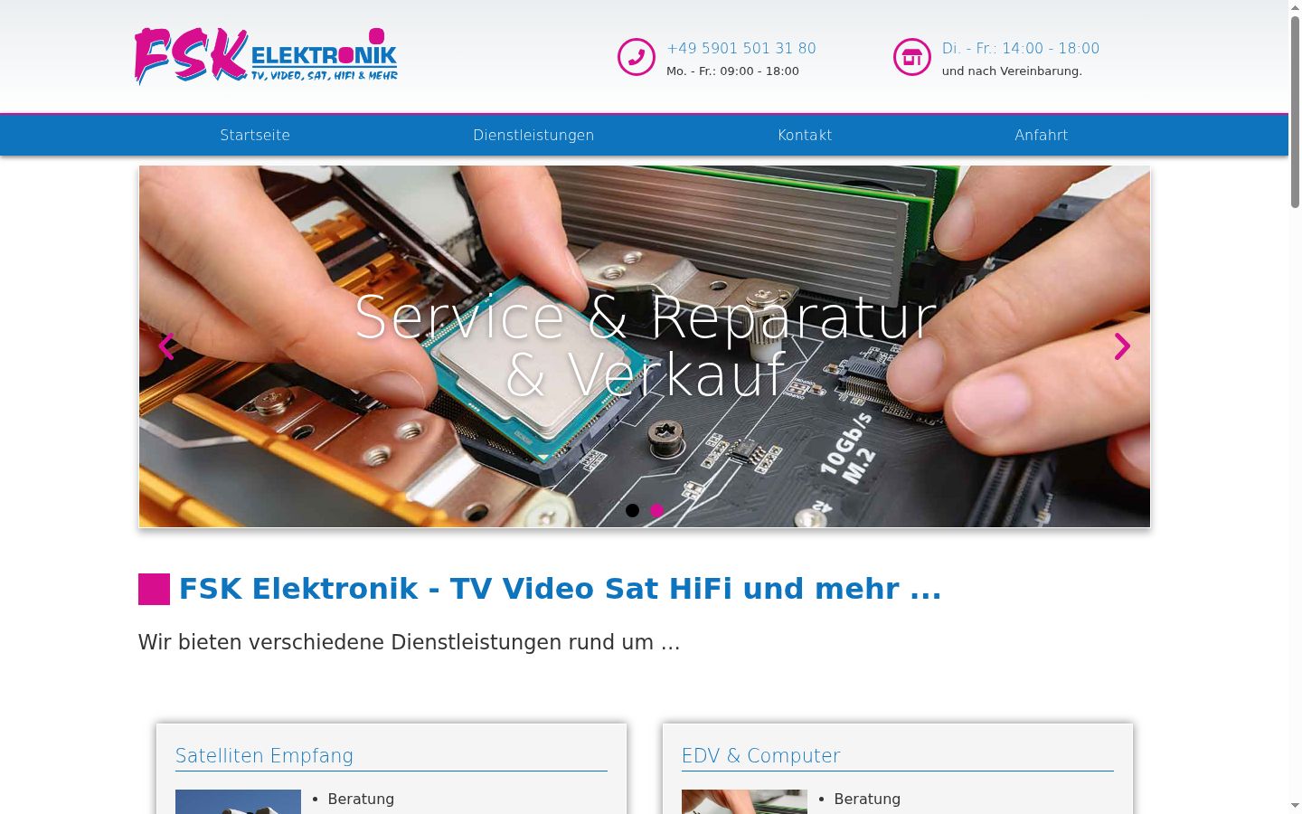 Screenshot des Einwilligungsbanners vor jeglicher Interaktion