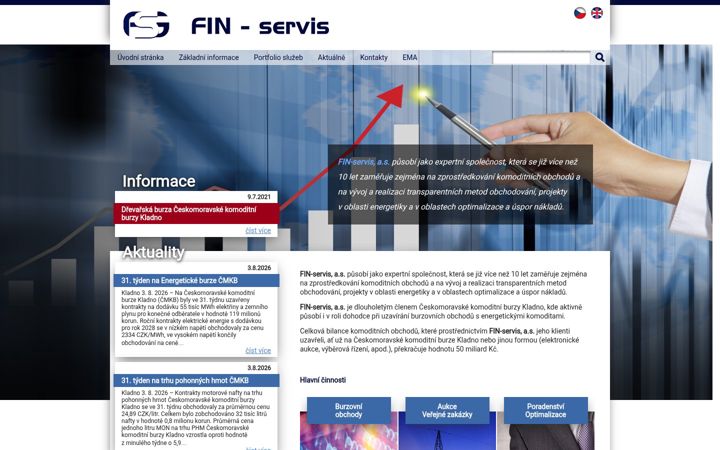 Screenshot of fsk.cz