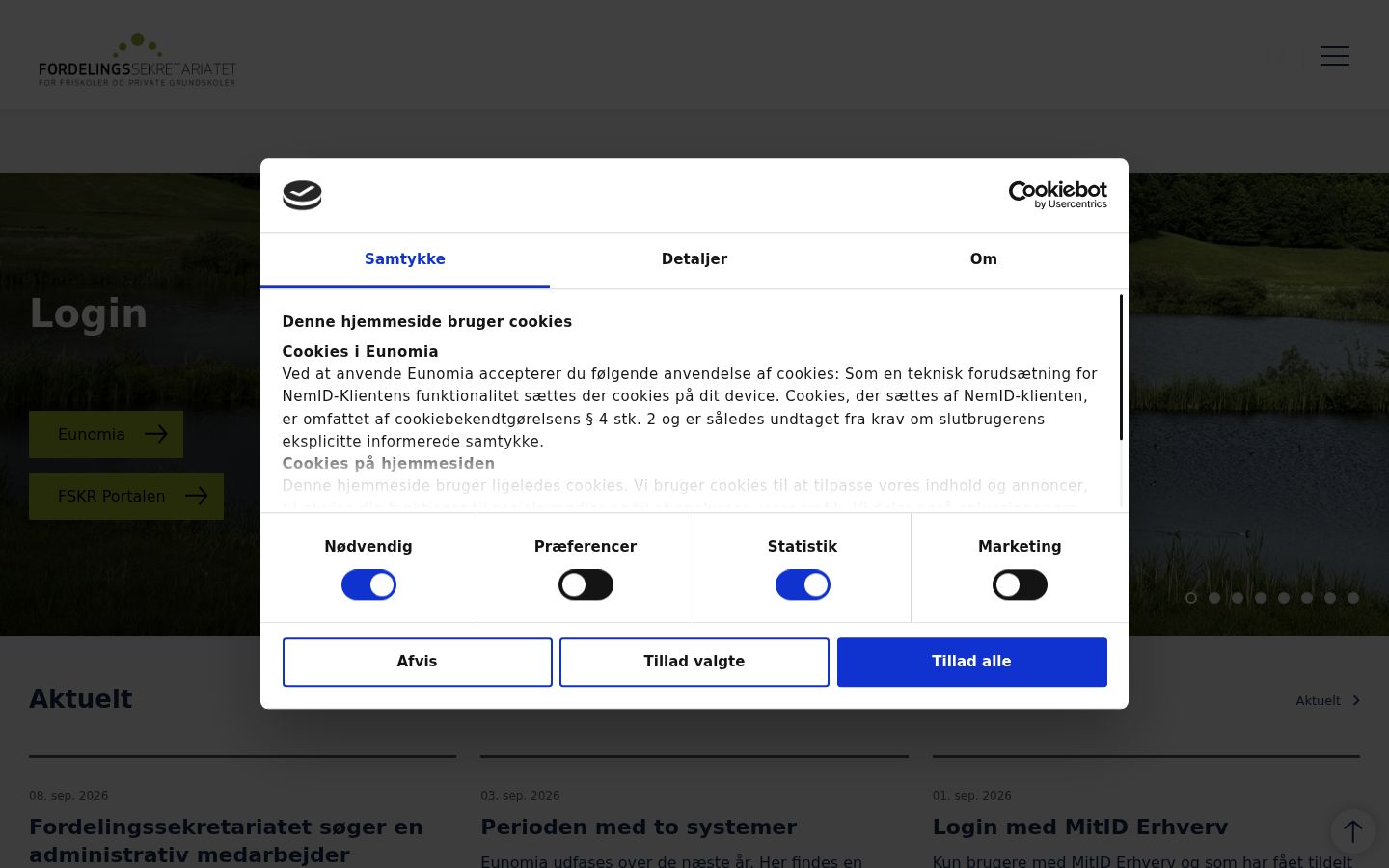 Snímek obrazovky baneru souhlasu zobrazeného před jakoukoli interakcí