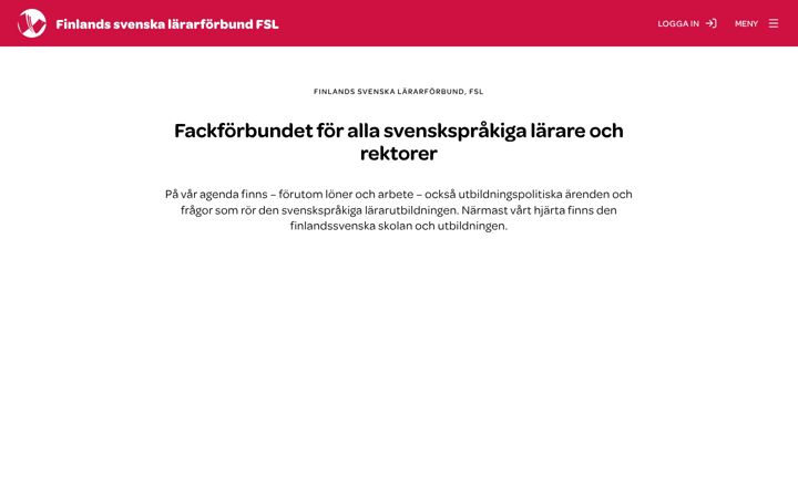 Captură de ecran a fsl.fi