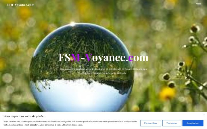 Screenshot of fsm-voyance.com