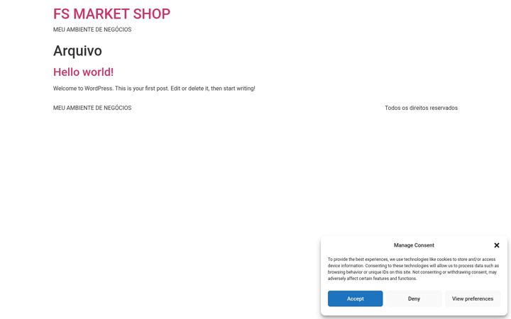 Screenshot of fsmarketshop.online