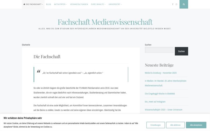 Screenshot von fsmewi.de