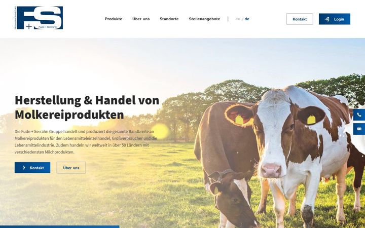 Screenshot von fsmilch.de