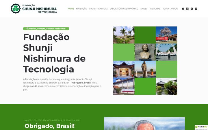 Snimka zaslona za fsnt.org.br