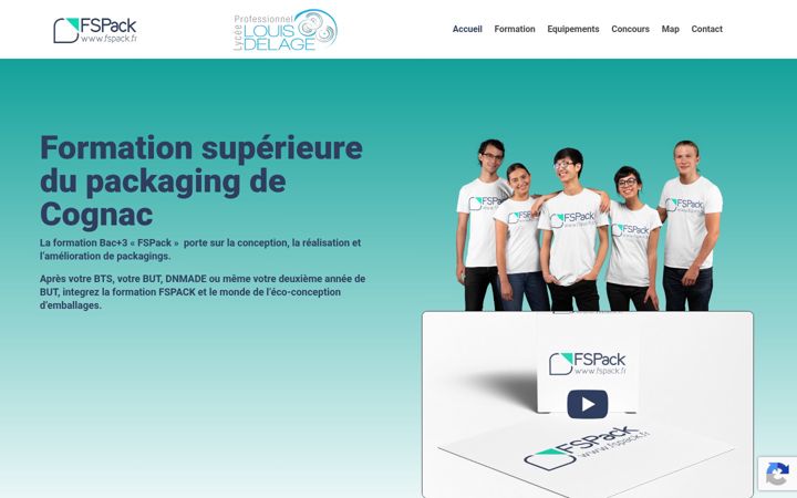 Screenshot of fspack.fr