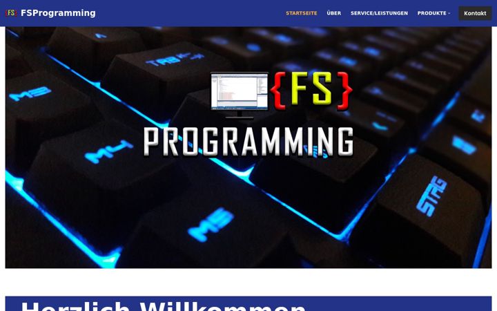 Screenshot of fsprogramming.de