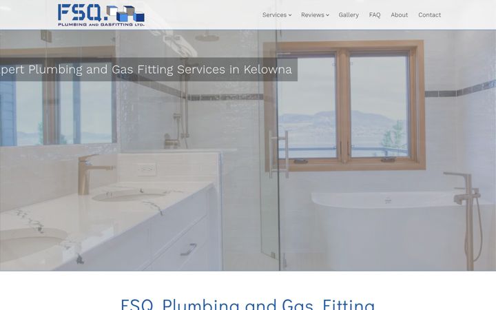 Screenshot of fsqplumbing.ca