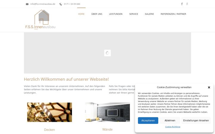 Screenshot of fss-innenausbau.de