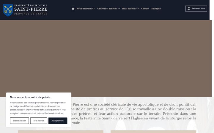 Screenshot of fssp.fr