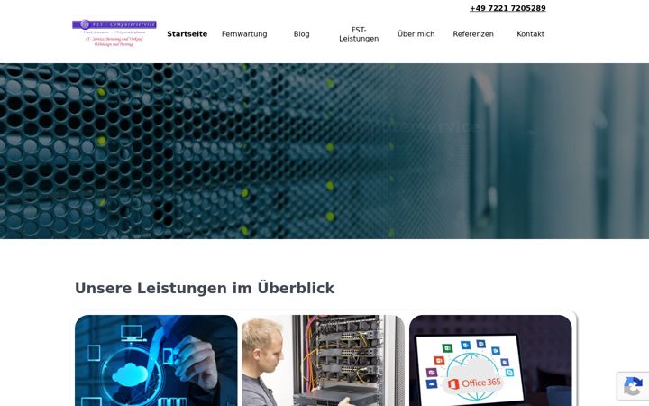 Snímek obrazovky fst-computerservice.de