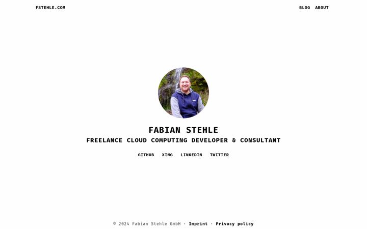 Screenshot of fstehle.com