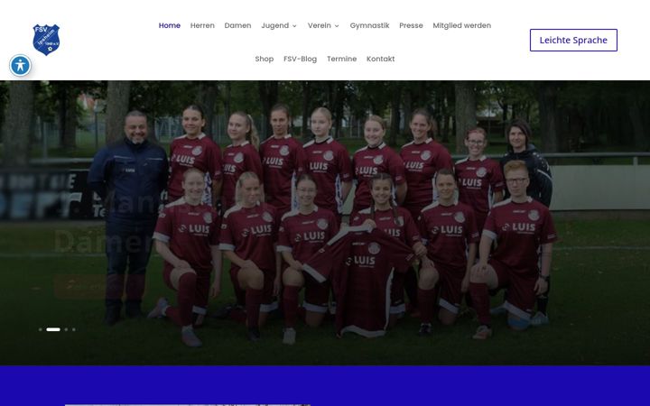 Screenshot di fsv-ipsheim.de