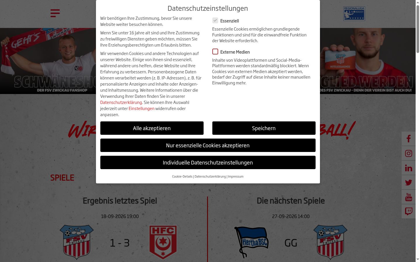 Sutikimo reklamjuostės, rodytos prieš bet kokią sąveiką, ekrano kopija