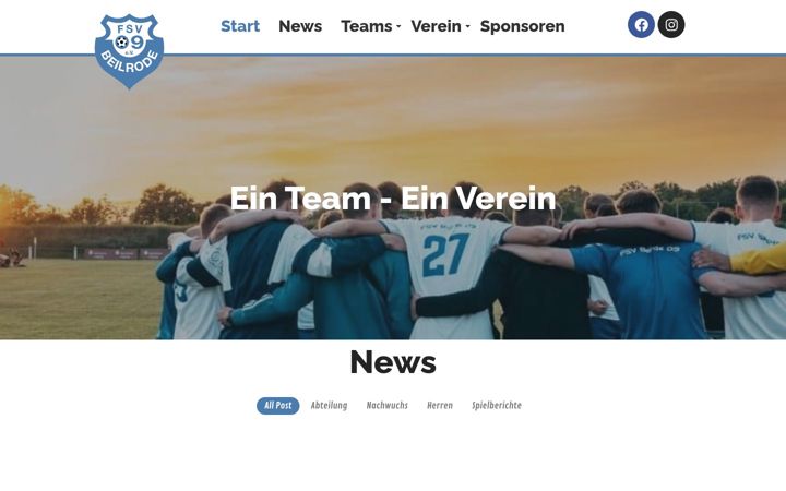 Screenshot di fsvbeilrode09.de