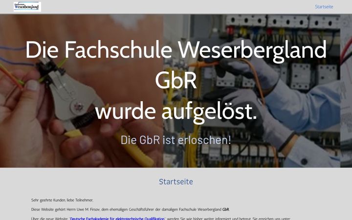 Screenshot of fswefft.de