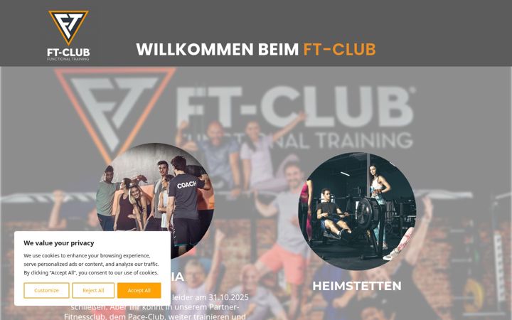 Snímek obrazovky ft-club.de