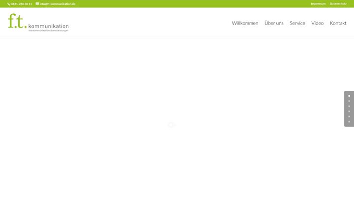 Screenshot of ft-kommunikation.de
