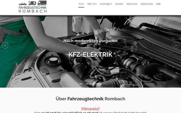 Screenshot of ft-rombach.com